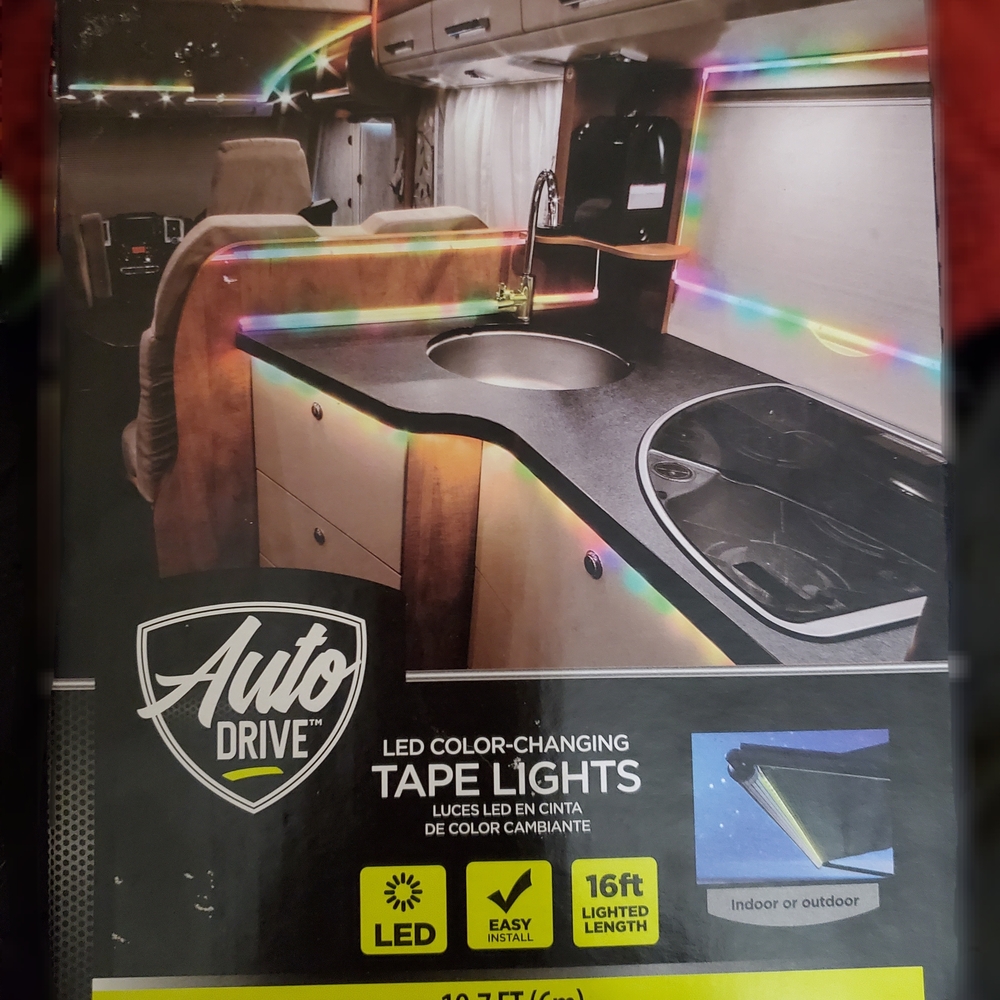 Auto Drive LED Color-Changing Tape Lights
